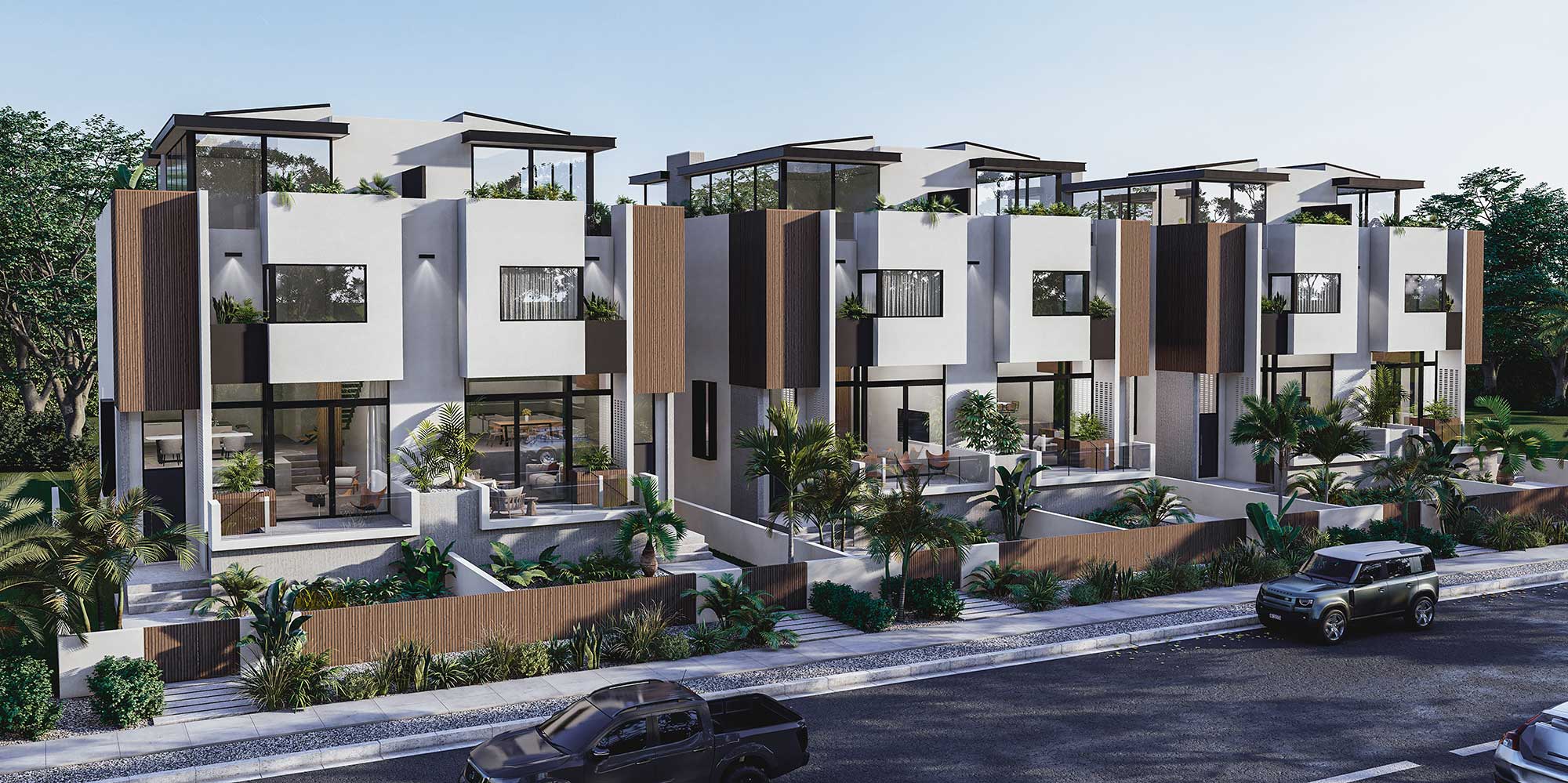 Modern Townhomes in Tampa, Florida